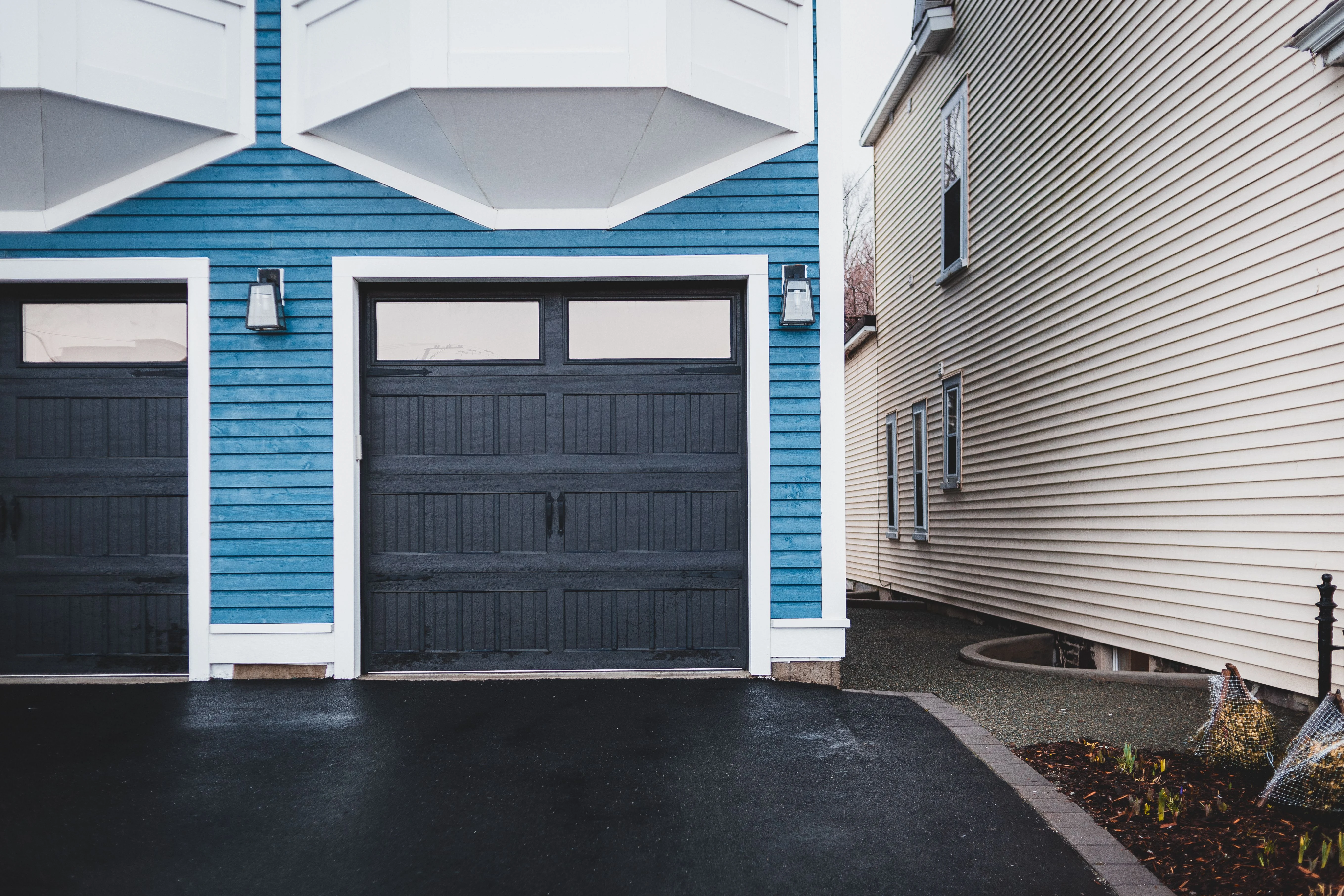 1960s and 1970s Naperville Illinois home with attached garage